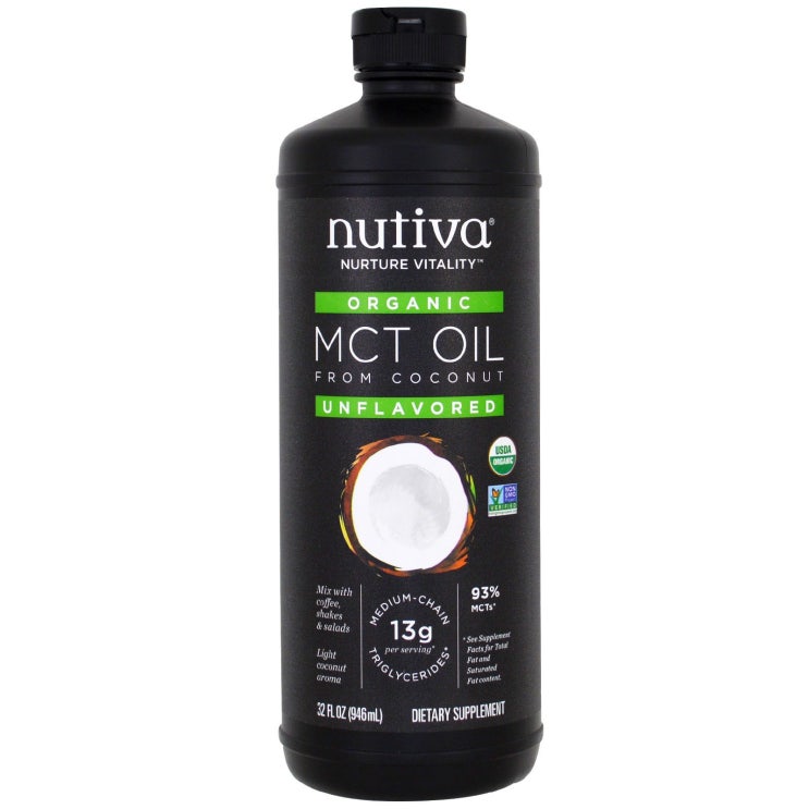 최근 많이 팔린 누티바 MCT 오일 언플레이버드 비건, 946ml, 1개 좋아요 최근 많이 팔린 누티바 MCT 오일 언플레이버드 비건, 946ml, 1개 좋아요