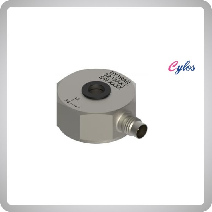  다이트란(Dytran) 고온용 삼축 진동센서(Tri-Axles Accelerometer) 진동가속도계 3233A5T 소개