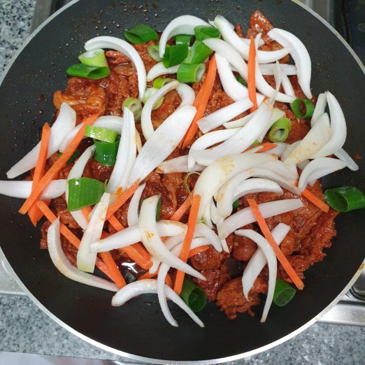  #담꾹 #제육볶음 맛나는데?