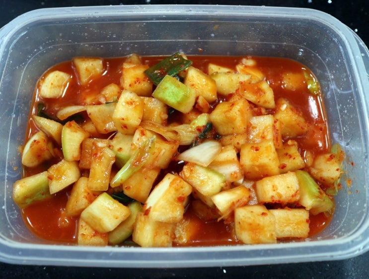  맛있는김치추천 국내산 설렁탕애깍두기 존맛탱
