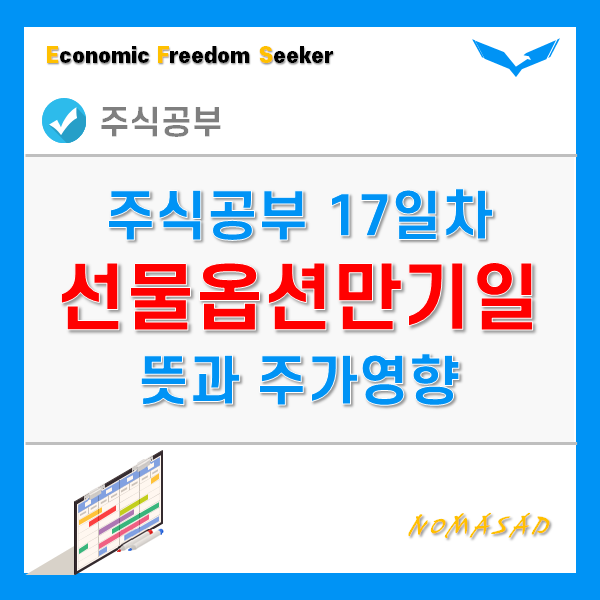 주식공부 17일차 - 선물 옵션 만기일 뜻, 주가영향 주식공부 17일차 - 선물 옵션 만기일 뜻, 주가영향