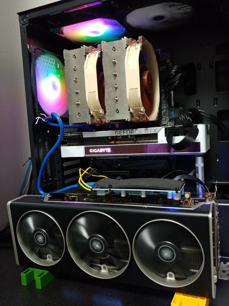 채굴을 위한 그래픽카드 추가 설치하는 법 (ft. 라이저 카드 사용) : 네이버 블로그