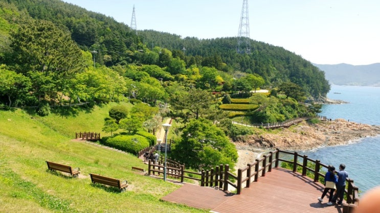  경남 통영여행 이순신공원 해안산책로