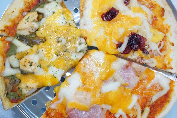 고급냉동피자 컬리플라워로 칼로리 낮춘 피자컬리 피자