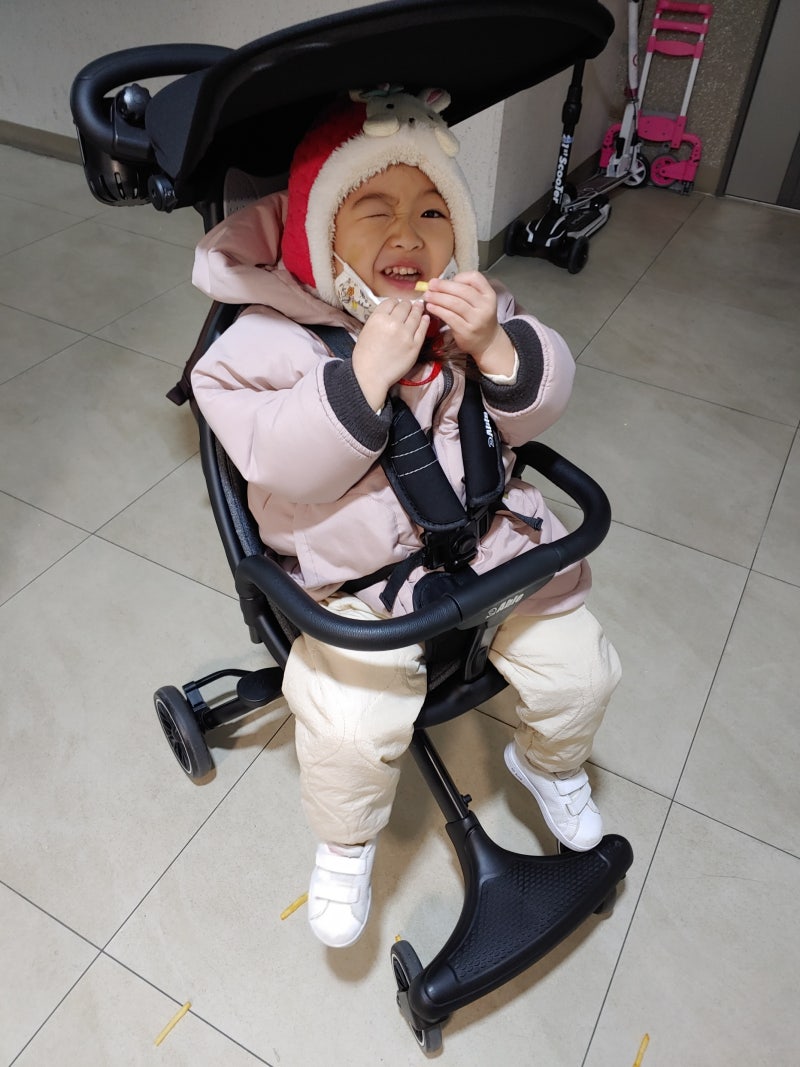 휴대용유모차, 에이블유모카 에그트라이크 첫 시승기! :)