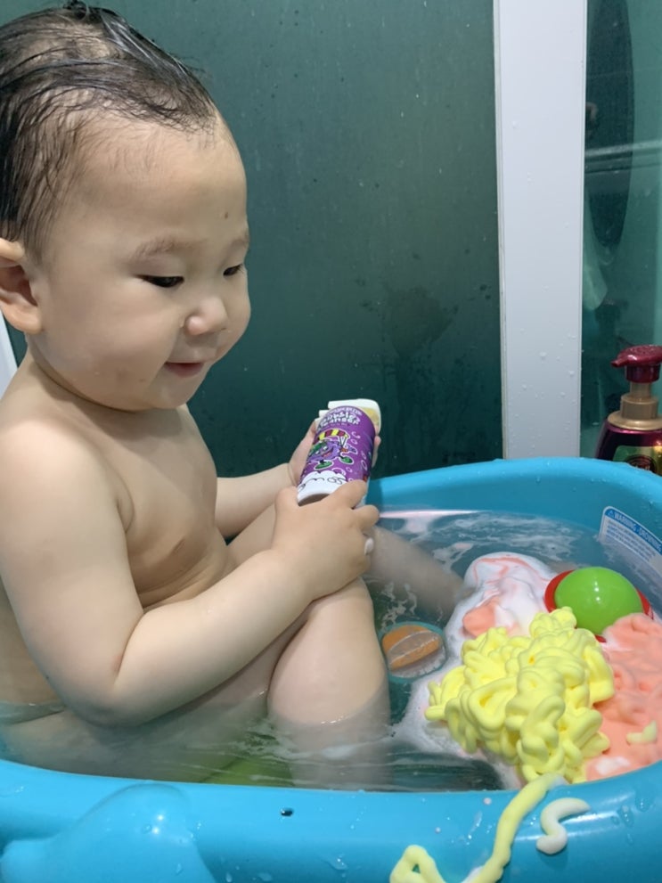  퍼니피아 버블클렌저로 즐거운 목욕시간~