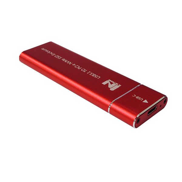 리뷰가 좋은 인네트워크 SSD 외장하드 케이스 NVMe to USB 3.1, IN-SSDM2A(레드) 좋아요