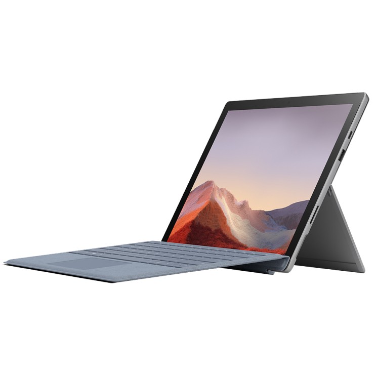 최근 많이 팔린 마이크로소프트 서피스 프로 7 플래티넘 노트북 PUV-00010 (i5-1035G4 31.2cm) +시그니처 아이스블루 타입커버세트, 윈도우 포함, 256GB, 8