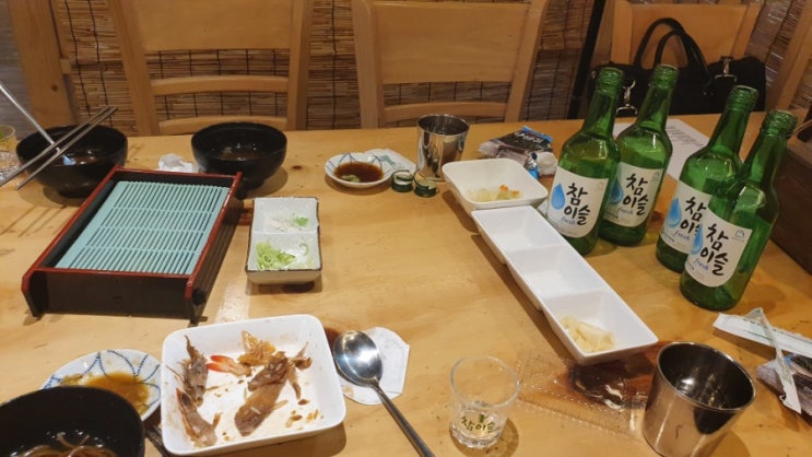  오랜만의 외근(행복한 스시 양재역점)
