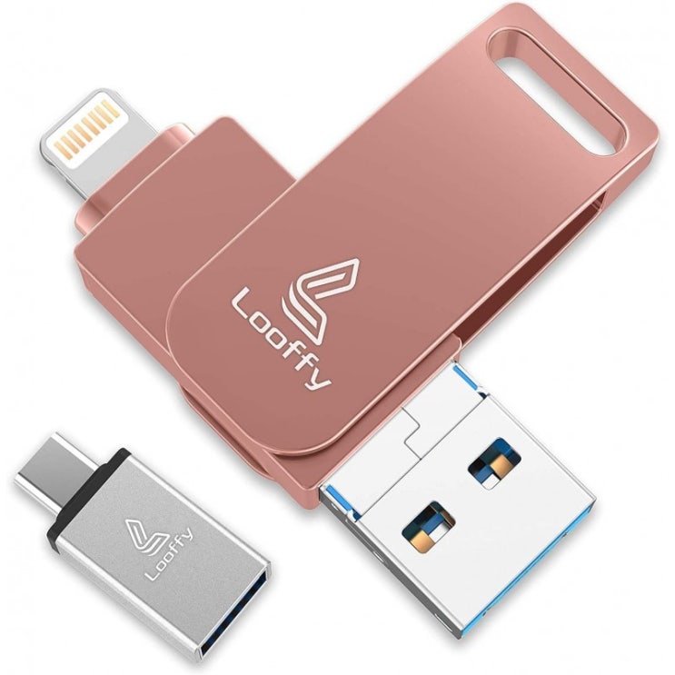 선호도 좋은 일본배송 4in1 usb메모리 iPhone플래시 드라이브 128GB iPhone PC Android iPad대응 USB3.0고속 데이터, 1 ···