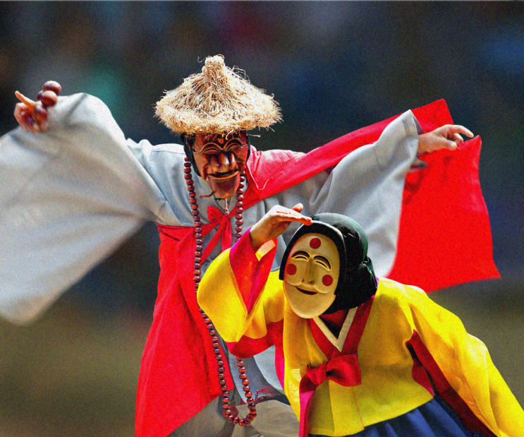 한국의 전통 연극 무형문화재 탈춤