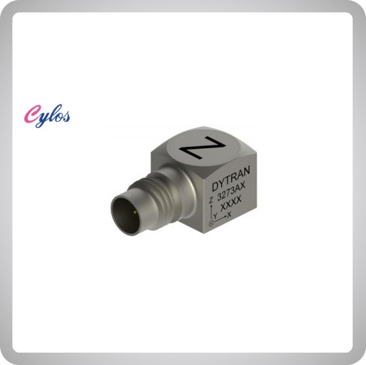  다이트란(Dytran) 소형 삼축 진동센서(Tri-Axles Accelerometer) 진동가속도계 3273A1 소개