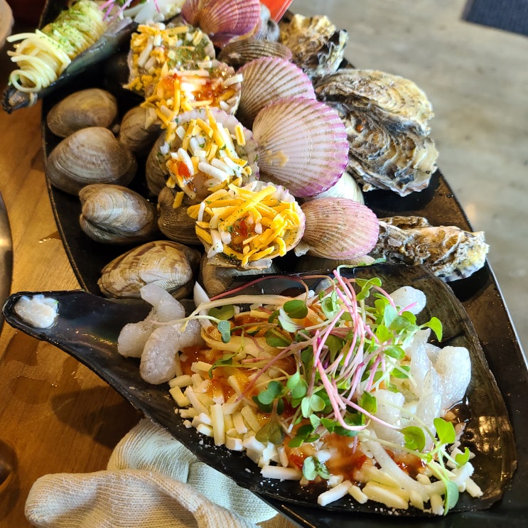  오이도 조개포차, 조개구이, 네이버예약 필수! [ 오이도조개구이, 무한리필조개구이,주말나들이,서울근교가볼만한곳]