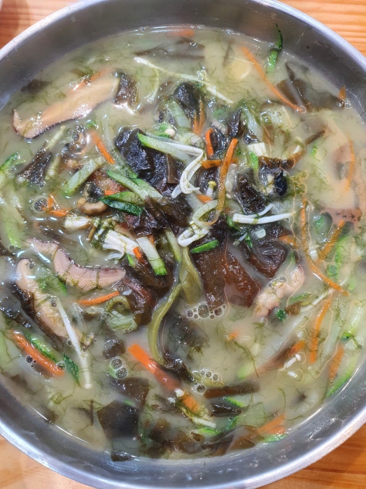 제주 용두암 맛집 보말칼국수 맵고 달지 않고 맛남