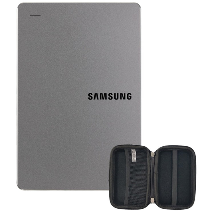 후기가 정말 좋은 삼성전자 외장하드 Y3 HX-MK10Y39 + 파우치, 1TB, 스모키 그레이 ··· 후기가 정말 좋은 삼성전자 외장하드 Y3 HX-MK10Y39 + 파우치, 1TB, 스모키 그레이 ···
