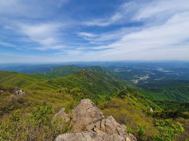  용문산 등산코스 - 백운봉-함왕봉-장군봉-용문산 정상(가섭봉)-용문사(7.5시간)