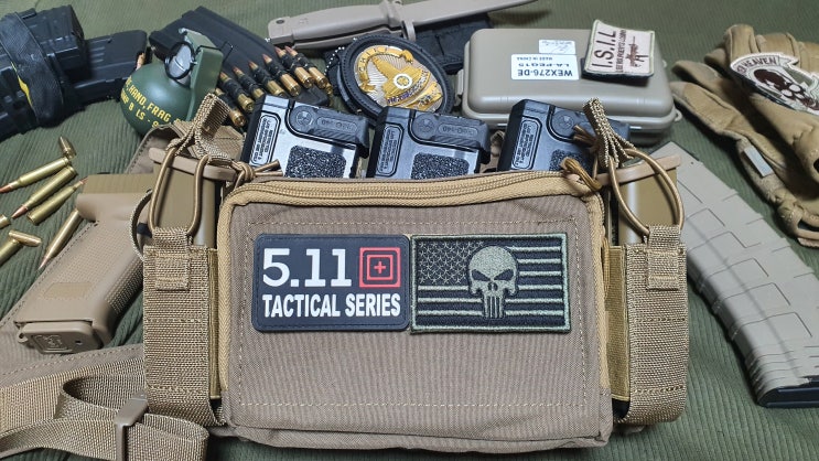  [밀리프레스] 전술 조끼 체스트 리그 서바이벌 장비 에어소프트건 기어 TACTICAL CHEST RIG 알리 직구