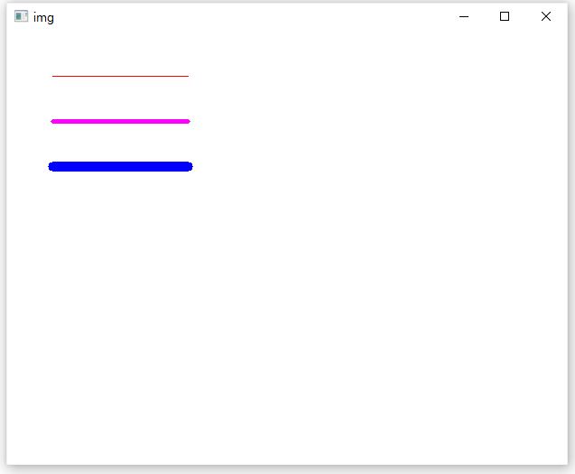  [OpenCV] 직선 그리기