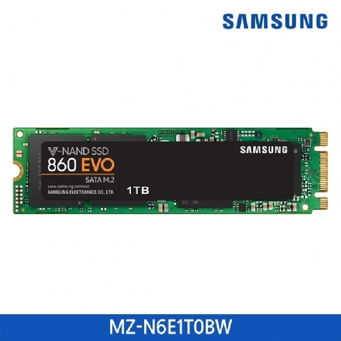 인지도 있는 공식인증 860 EVO series M.2 1TB (MZ-N6E1T0B) ···