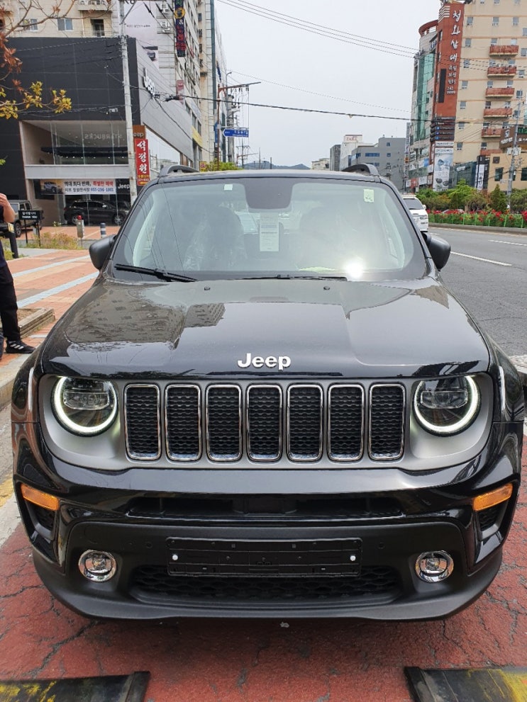 Jeep 창원 창녕 지프 레니게이드 리미티드 블랙 출고기