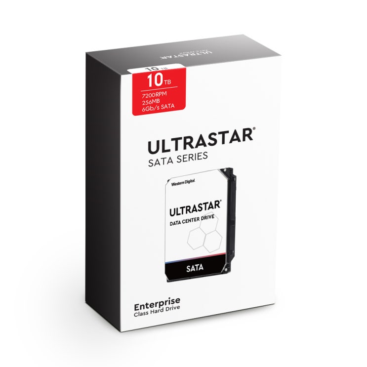 잘나가는 WD Ultrastar DC HC510 패키지 HDD, US7SAL100, 10TB ···