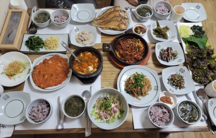  대구 반월당 한식 정담 정성을 담은 한정식전문점 생일상으로 제격