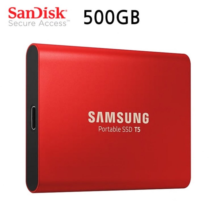 최근 많이 팔린 완구 문구 외장 삼성 SSD 포터블 T5 USB 3.1(500GB)(레드), 상세페이지 참조, 상세페이지 참조 좋아요