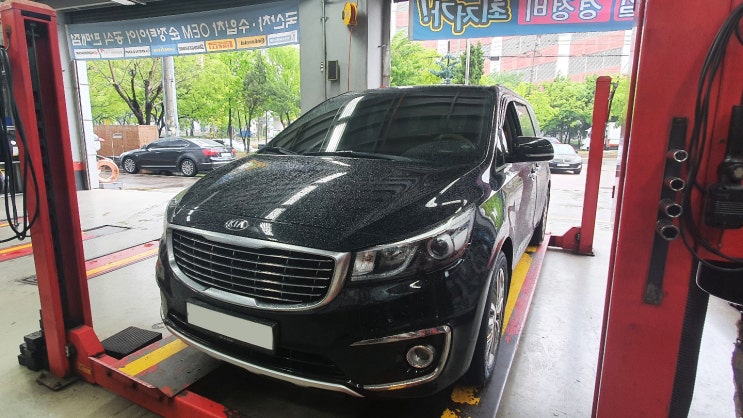  시흥 시화 정왕동 배곧 올 뉴 카니발 타이어 교체 금호 크루젠 HP71 235/55R19