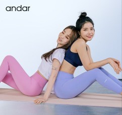  (상품 솔직 리뷰)안다르 레깅스 완벽 비교 분석  with 안다르 에어 쿨링 지니 9부/8.2부