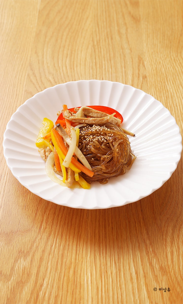  맛있는 잡채 쉽게 만들기