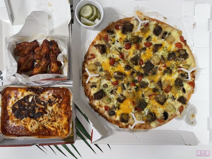  [삼평동피자맛집] 입짧은 햇님픽! 빨간모자피자 판교_폴인스테이크피자