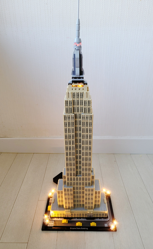 레고 아키텍처 엠파이어 빌딩 LED 조명해보셨나요?