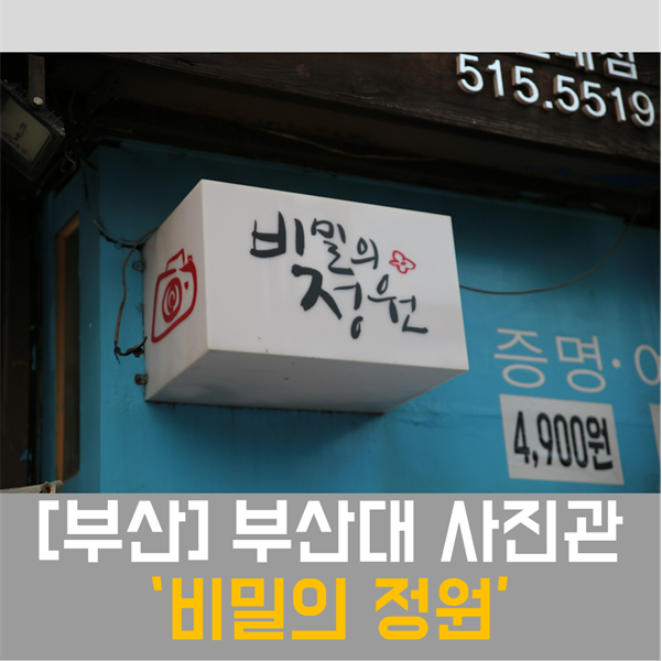  부산대 사진관 편안한 분위기로 좋은 추억 만들기 '비밀의 정원' - 가성비 부산대 증명사진도 이곳에서!