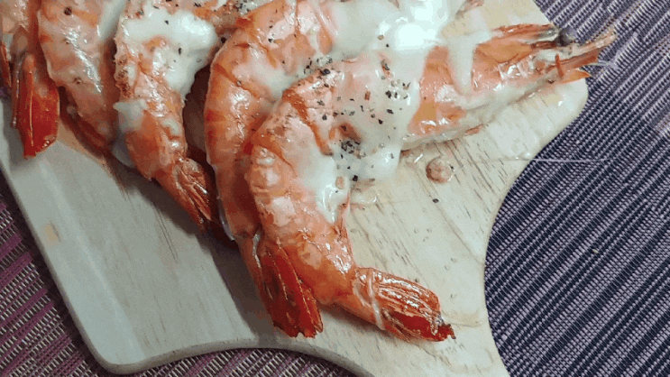  땡글이네먹거리 왕새우치즈구이 콘치즈 오징어순대