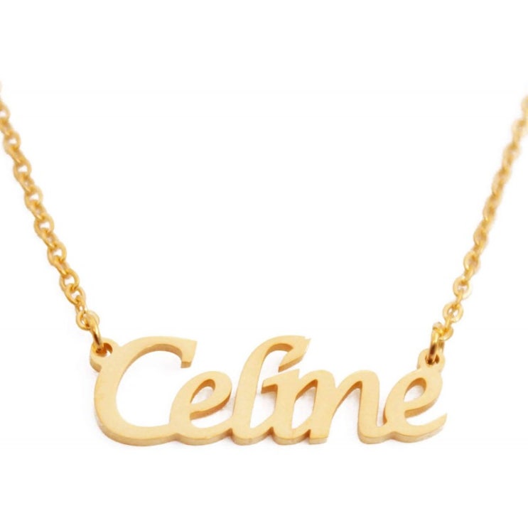 인기 급상승인 CELINE 맞춤형 이름 목걸이-18ct 금도금 추천합니다 인기 급상승인 CELINE 맞춤형 이름 목걸이-18ct 금도금 추천합니다