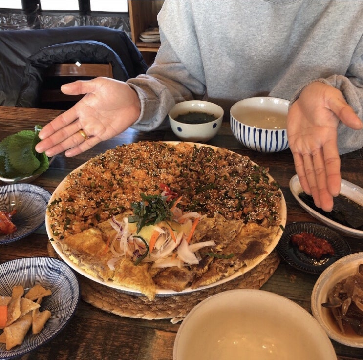 추억의 부산여행 바릇식당 꼬막비빔밥 육전