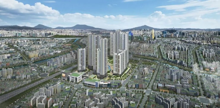  구로역 엔트리움 역세권과 지주근접을 실현한 아파트