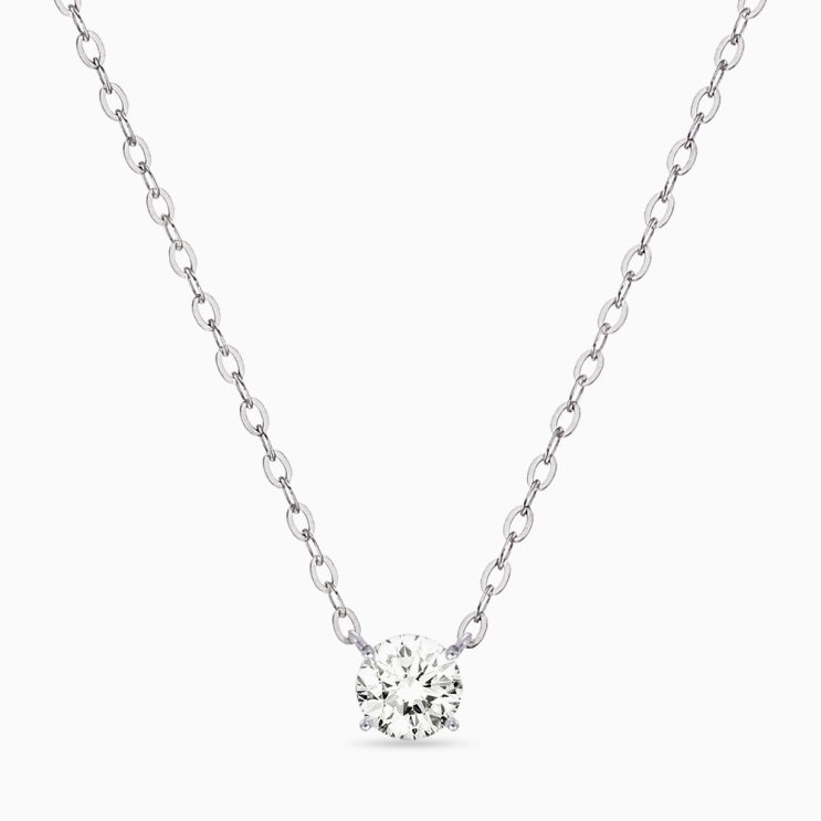 후기가 좋은 에버링 18K 천연 다이아 목걸이 0.3캐럿 (현대감정서) 시드 diamond necklace 여성 다이아몬드 3부 선물_NDDM8603 좋아요