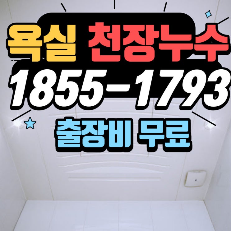  구월동화장실천장누수 아파트 빌라 제대로 된 업체를 선정하세요(남동구 간석동 논현동)