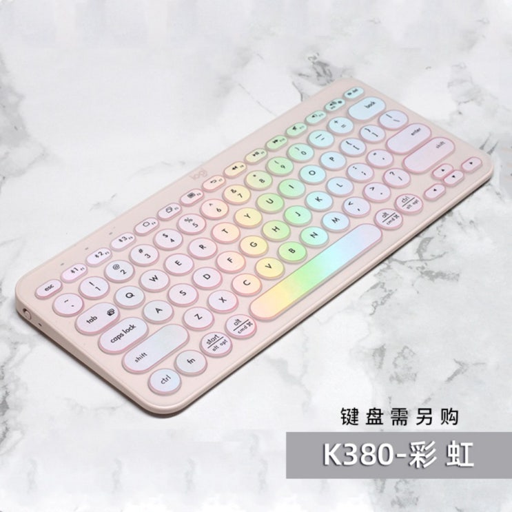 최근 많이 팔린 로지텍 K380 아이패드 태블릿 키보드 무지개빛 키스킨, K380 레인보우, - 추천합니다