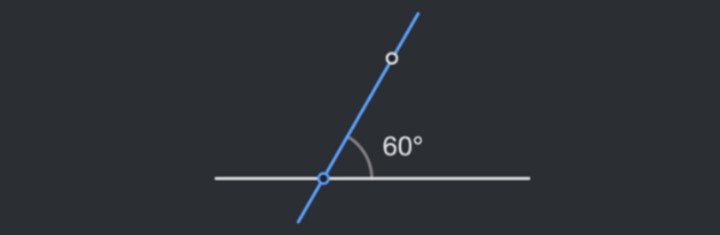 [4.2] 유클리디아 (Euclidea) 60도 각도 (2) 3L, 4E, V 공략
