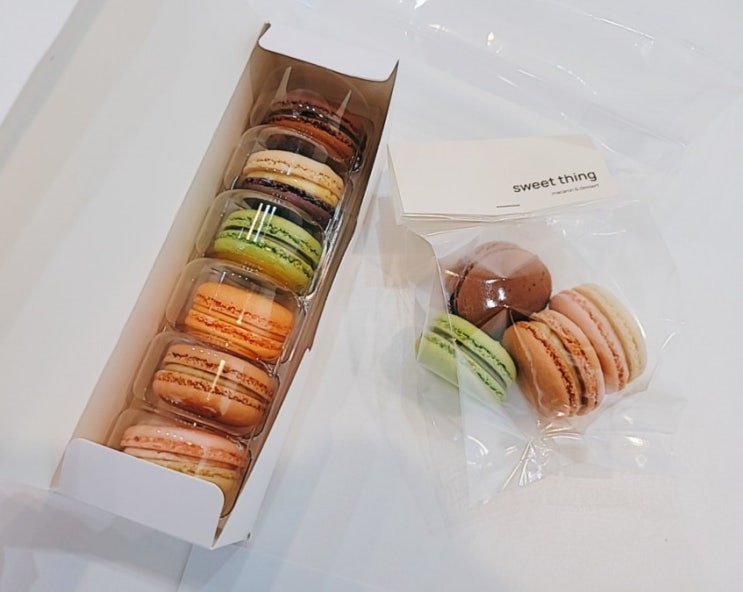  제주 이도2동 수제 마카롱 맛집  스윗띵 마카롱