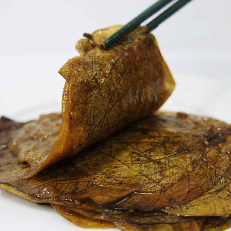 가성비 좋은 된장 단풍 콩잎 장아찌500g 100%국내산 원재료로 만든 순창 장아찌 ··· 가성비 좋은 된장 단풍 콩잎 장아찌500g 100%국내산 원재료로 만든 순창 장아찌 ···