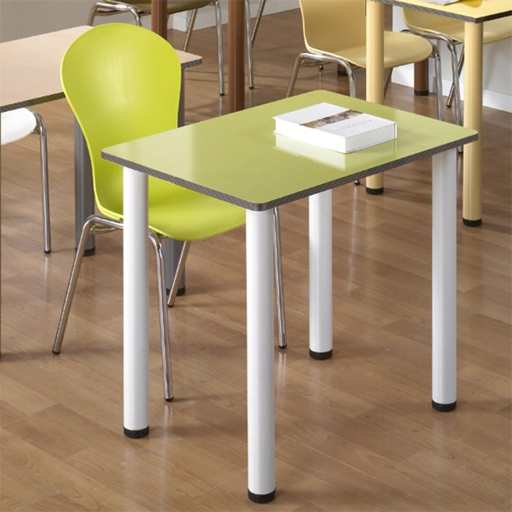 최근 인기있는 은혜가구 미니 포밍테이블 600x400 다용도 책상 공부 테이블 식탁, 직각모서리+스카이블루+화이트다리 좋아요