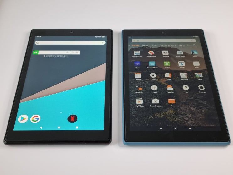  아마존 Fire HD 10 태블릿 한글화까지 빠르게 세팅 설정하기 1