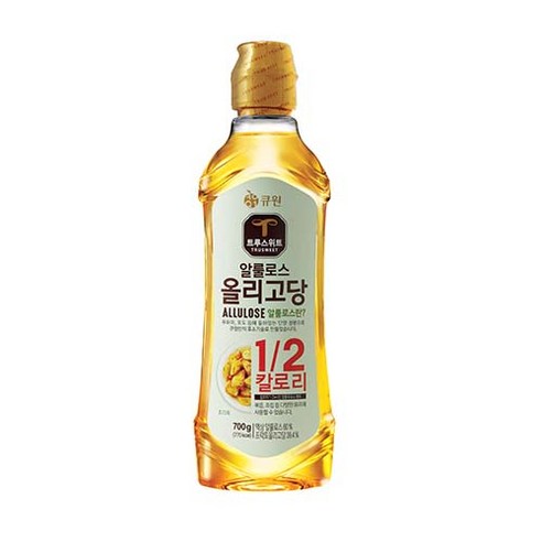 선호도 높은 큐원 트루 스위트 알룰로스 올리고당, 700g, 5개 ···