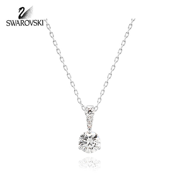 최근 많이 팔린 [스와로브스키 SWAROVSKI] 5472635 SOLITAIRE 펜던트 로듐 플래팅 목걸이 추천해요