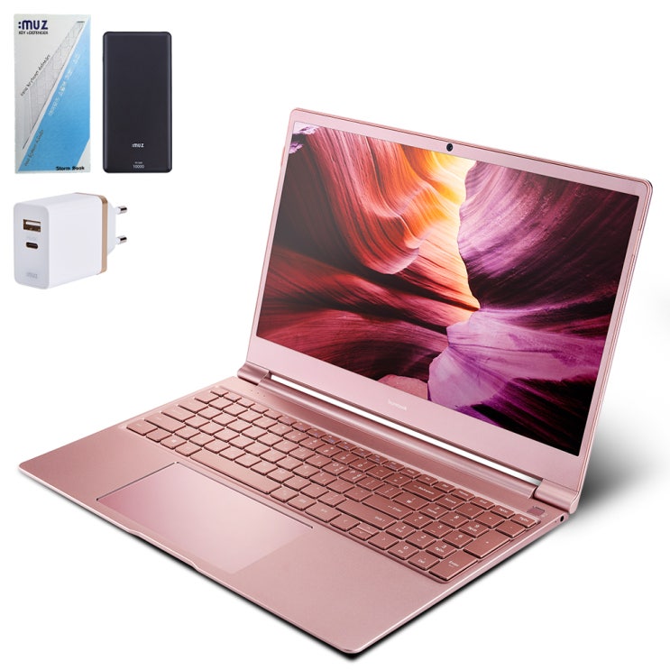 핵가성비 좋은 아이뮤즈 Stormbook15 Pro 로즈골드 노트북 (m3-6y30 39.62cm) + 고속 멀티 충전기 MX30PD-K + 보조배터리 PD2 + 키보드 스킨, 윈 핵가성비 좋은 아이뮤즈 Stormbook15 Pro 로즈골드 노트북 (m3-6y30 39.62cm) + 고속 멀티 충전기 MX30PD-K + 보조배터리 PD2 + 키보드 스킨, 윈