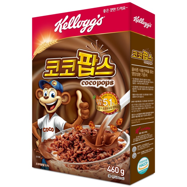 요즘 인기있는 켈로그 코코팝스 시리얼, 460g, 1개 추천합니다 요즘 인기있는 켈로그 코코팝스 시리얼, 460g, 1개 추천합니다