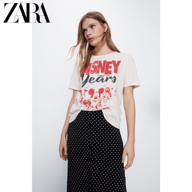 후기가 정말 좋은 ZARA 자라 MICKEY MOUSE DISNEY 반팔 티셔츠 좋아요